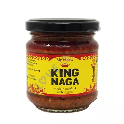 Mr Vikkis King Naga - Extra Hot Chilli Sauce • £7.95