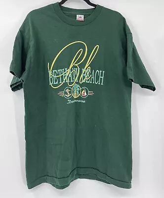 Vintage Bethany Beach Delaware Single Stitch T-Shirt Size XL Fruit Of The Loom • $14