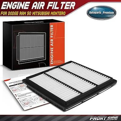 Engine Air Filter For Dodge Ram 50 Stealth Mitsubishi Montero 3000GT Mighty Max • $12.50