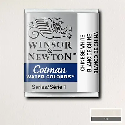 Winsor & Newton Cotman Watercolour Half Pan - Chinese White • £3.48
