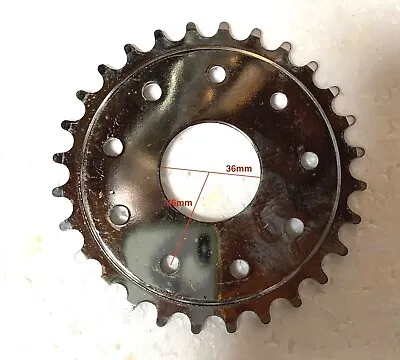 66/80cc Motor Bicycle GAS ENGINE Parts - 28 Teeth Dish Sprocket Only ( No Mount) • $9.34