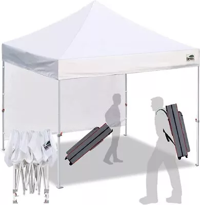 10x10 Smart Pop Up Canopy Tent Outdoor Festival Tailgate Event Vendor Canopy • $159.99