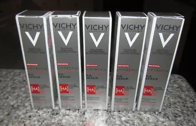 5 X VICHY Liftactiv Supreme H.A Serum 1.5% Pure Hyaluronic Acid 10ml/0.33oz NEW • $23.99