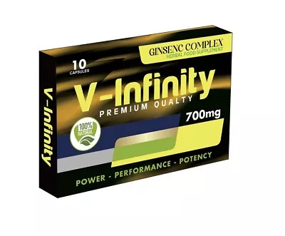 V-Infinity - Ginsenc Complex - Stamina & Endurance Booster Supplement For Men • $31.07