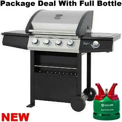 Lifestyle Grenada 4 + 1 Quality Burner Large Lpg+ Calor Gas Bottle BBQ Grill New • £545