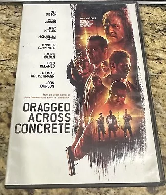 Dragged Across Concrete (DVD) Mel Gibson Vince Vaughn Don Johnson *LN • $7.95