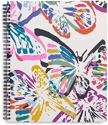 Bradley Large Spiral Notebook College Ruled Paper 11  X 9.5  With Pocket And 1 • $29.99