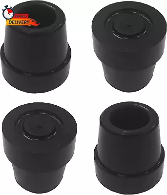 Replacement Walker And Cane Tips With Metal Inserts1/2  Black 4 Count • $13.91