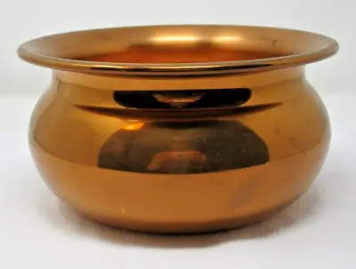 Vintage CopperCraft Copper Pot 6.5  Rolled Lip Made In USA GVC • $19.99