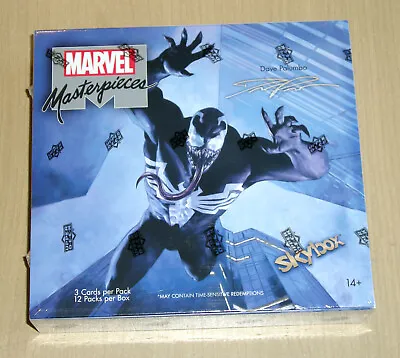 2020 Upper Deck UD Marvel Masterpieces Sealed Hobby Box  • $849.99
