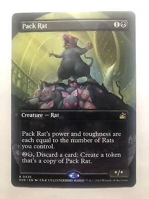 MTG - Pack Rat (Anime Borderless) - 426 - Rare - NM • $2.99