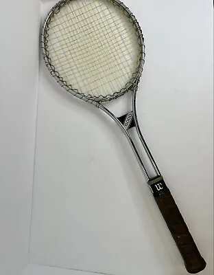 Wilson T5000 Tennis Racquet 4 1/2 Head Cover Made In USA Vintage • $15