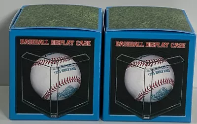 Pioneer Premium Baseball Tennis Ball Golf Ball Display Case Lot Of 2 • $12.99