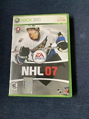 $4.99 • Buy NHL 07 (Microsoft Xbox 360, 2006) Complete Tested Working -CIB