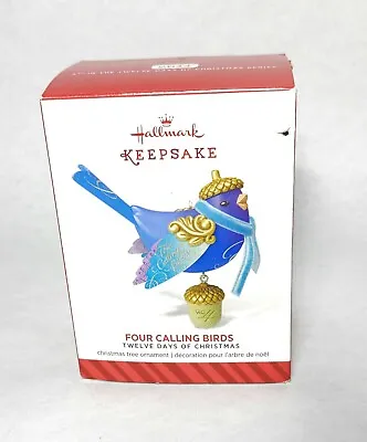 Hallmark Keepsake Ornament Four Calling Birds #4 12 Days Of Christmas 2014 • $19.99