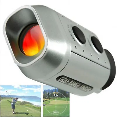 Digital 7X Golf Scope Laser Rangefinder Monocular Distance Meter Range Finder • $31.34