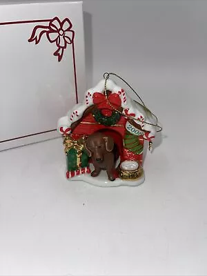 Dachshund Ornament Danbury Mint  2008 Annual Christmas Drummer Dog • $19.50