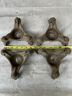 $25 • Buy Vintage Lot Of 4 Machine Caster Roller Piano Furniture  Parts Or For Restore