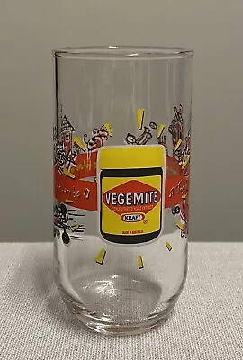 Vintage Kraft Vegemite Tumbler- The Future Is As Bright As Can Be. • $8