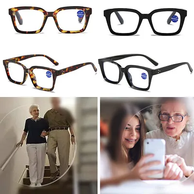 NEW Mens Womens PC Full Rim Large Reading Glasses Fashion Retro Glasses SALE • £5.27