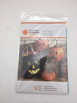 Martha Stewart Crafts Ddhesive Stencils - Halloween Faces Adhesive Stencils 9 De • $14.99