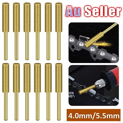 Diamond Chainsaw Sharpener Burr Grinder Chain Electric Saw Drill Bits For Dremel • $10.99