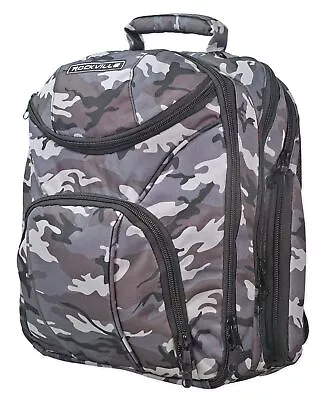 Rockville Travel Case Camo Backpack Bag For Peavey PV 6 Mixer • $59.95