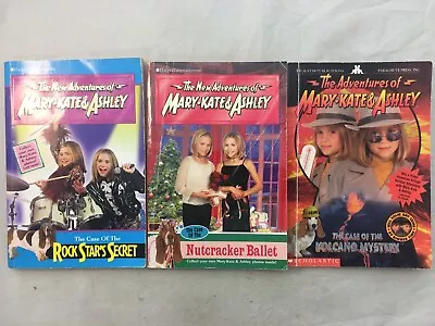 Lot Of 3 - The New Adventures Of Mary Kate & Ashley Paperback Books  • $9