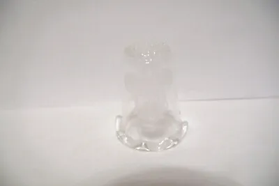 Thimble Clear Glass Disney'zs Mickey Mouse W/ryffled Base • $5.99