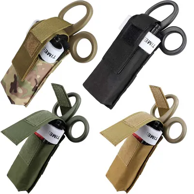 Tactical Medical Shears Pouch EMT Scissors Bag Small Tool Bag Organizer US FAST • $7.99