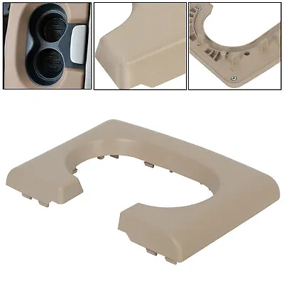 Center Console Cup Holder Armrest Cover Pad For 2004-2014 Ford F150 F-150 Beige • $6.90