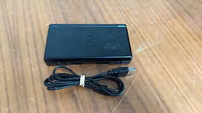 Nintendo DS Lite Handheld Gaming System Video Game Console Matte Black W/Charger • $85