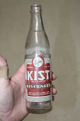 Greenwood Sc  Kist Soda Bottle 10  Oz Acl Scarce • $19.99