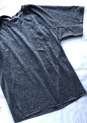 Champion Vapor-Power Train Men's Short Sleeve Shirt Size M Gray Activewear • $7.50