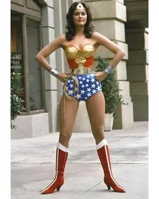 Wonder Woman Poster Classic Pose Lynda Carter Stunning Costume 24 X36  Wall Art • $28.26