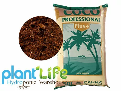 £14.95 • Buy CANNA COCO Professional Plus+ 50Litre / 10Litre / 25Litre HYDROPONICS SOIL