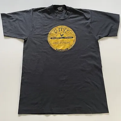 Vintage SUN Record Studio Memphis Tennessee Music Single Stitch T Shirt Size L • $34.99