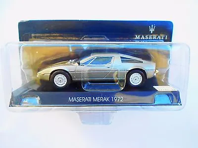 Die Cast Maserati Merak 1972 Scale 1  43 • $7.82