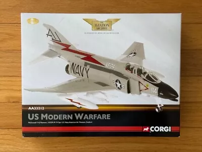 Corgi F-4 Phantom Diecast Model 155529 VF-74 US Navy AA33212 1/72 • $69.99