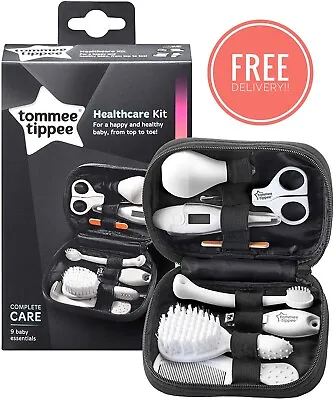 Tommee Tippee Healthcare Kit For Baby Black 9 Count Nail Grooming Set Clippers • £27.99