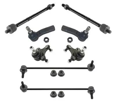 Front Lower Ball Joints Sway Bar Links Tie Rods 6pc For Volkswagen Jetta 06-14 • $94