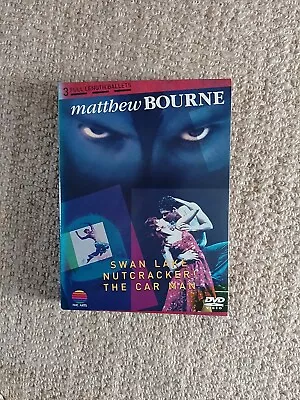 Matthew Bourne Box Set: Swan Lake/Nutcracker/Car Man (DVD) Excellent Condition  • £9.96