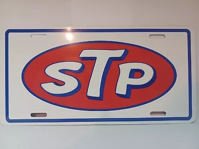 STP Racers Edge Custom License Plate Vintage Looking • $14.50