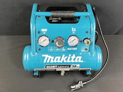 $149.99 • Buy Makita MAC100Q Quiet Series 58DB Air Compressor 1/2 HP 1 Gallon Compact Used