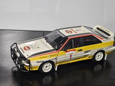 AUTOart 1:18 Audi Sport Quattro S1 Pikes Peak from 1987 W.Röhrl 1 Winner