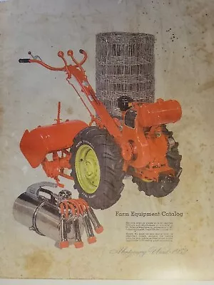 Montgomery Ward 1952 Farm Color Catalog Garden Tractor Lawn Mower Tool Chain Saw • $179.95