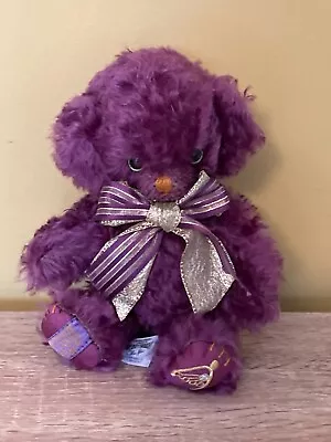 Vintage Merrythought T2K Millennium Purple Limited Edition Cheeky Bear • £49.95