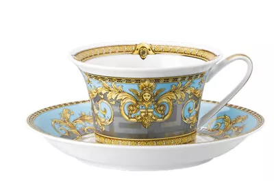 Versace Rosenthal Prestige Gala Le Bleu Tea Cup With Saucer- Official Versace • $284