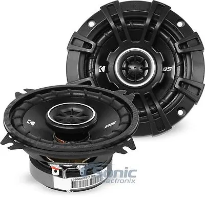 KICKER 240W 4  DS Series 2-Way Coaxial Car Stereo Speakers | 43DSC404 • $59.99