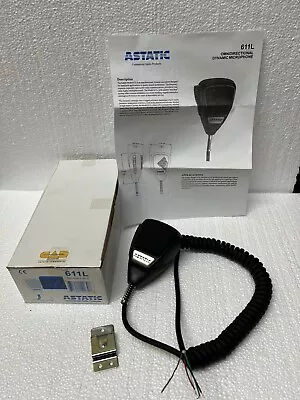 Astatic 611L Omnidirectional Dynamic Low Z Handheld Microphone New Open Box • $46.74